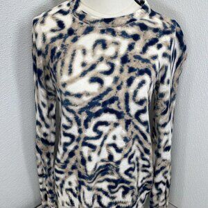 NIC + ZOE Women’s Knit Pullover Sweater Indigo